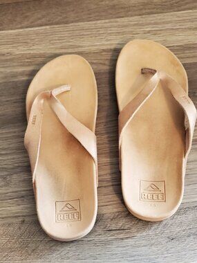 Reef Metallic Rose Gold Court Flip Flops